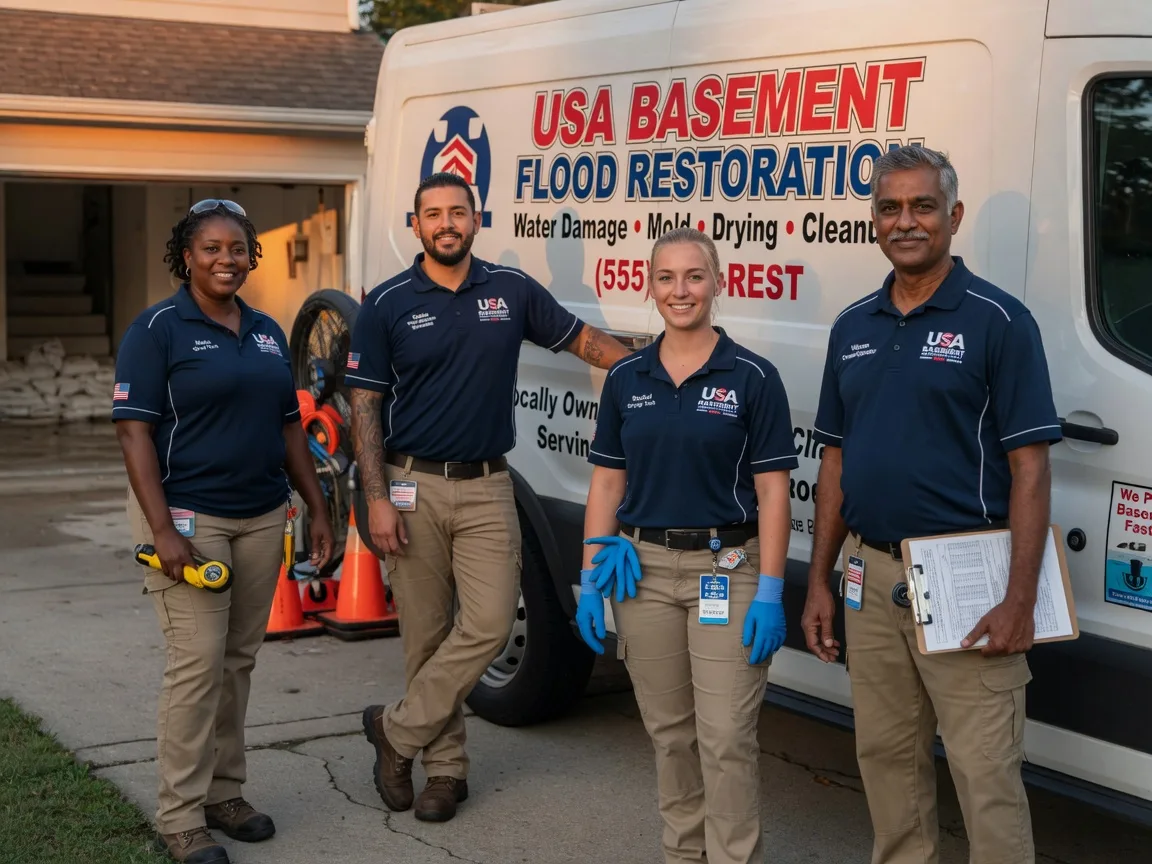 Basement Flood Cleanup company in Herrick Center, PA